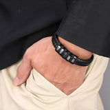 Family Forever - Personalized Leather Style Bracelet Set