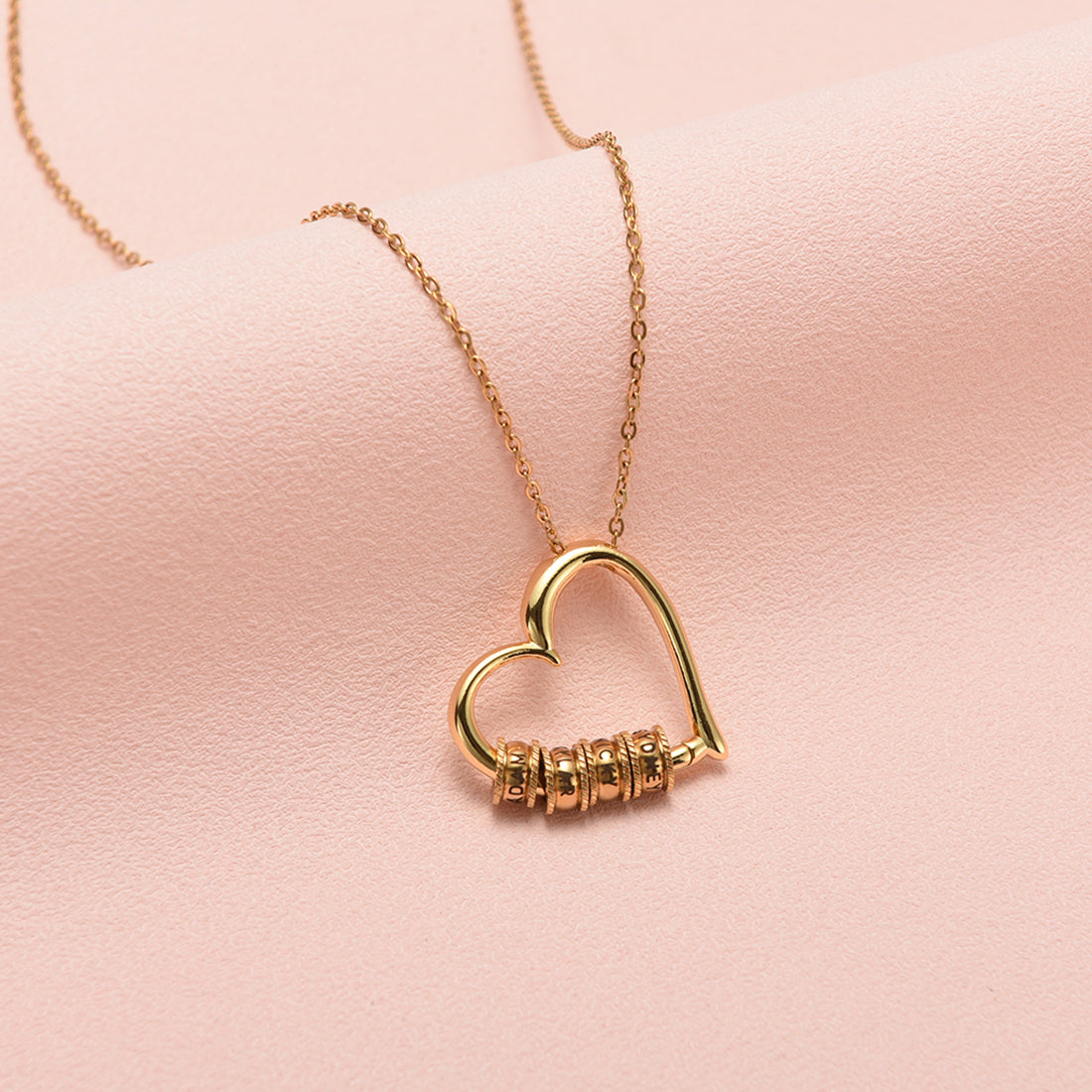 Heart of Our Family – Personalized Necklace with Luxury LED Box