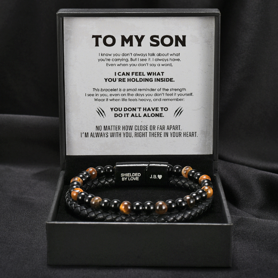 The Guardian - Son's Tiger Eye Protection Bracelet