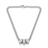 Family Name Necklace - For the Man Who Holds Us Together