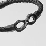 "To My Husband" - Infinity Personalized Bracelet